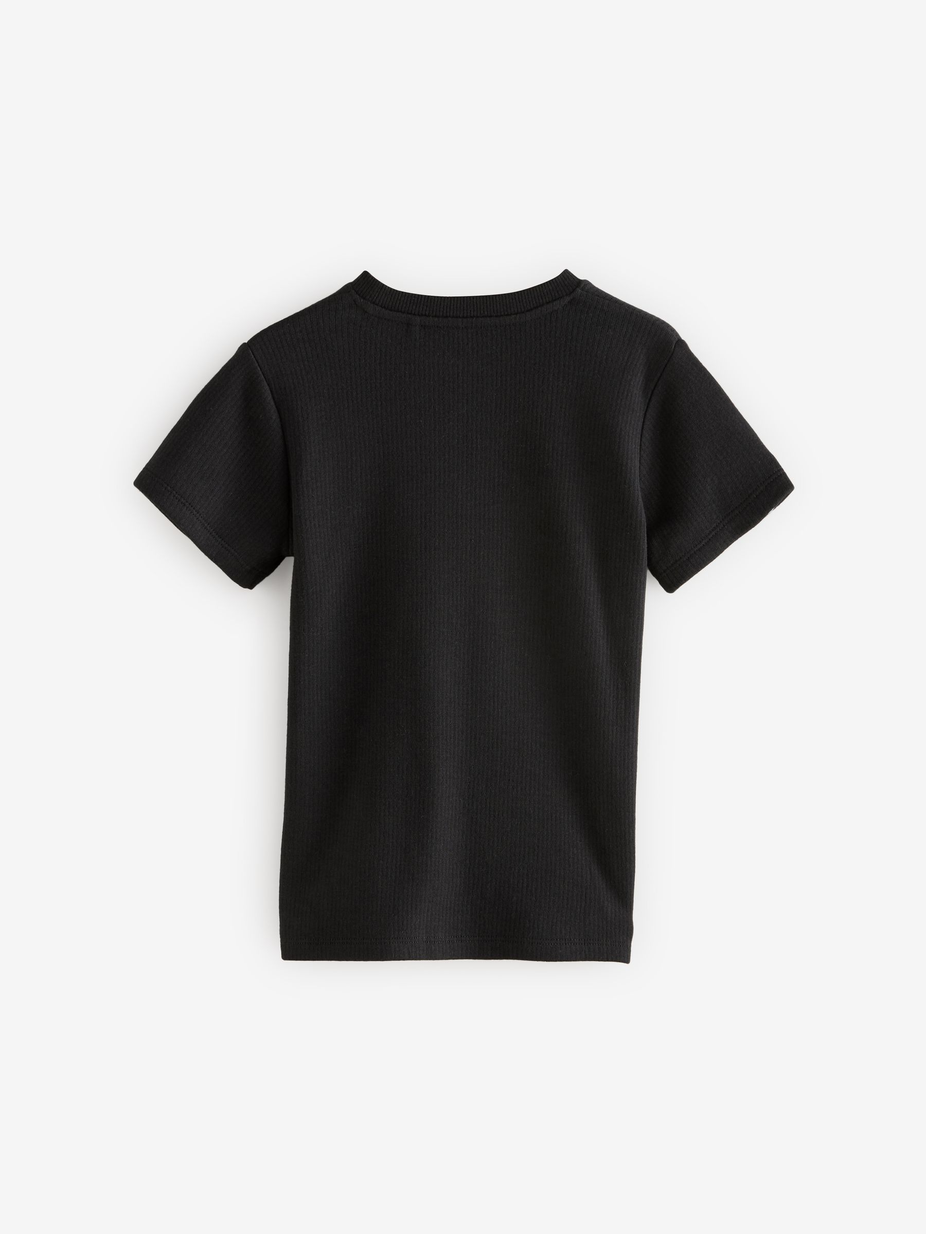 Buy Black/Charcoal Grey Thermal Short Sleeve T-Shirts 2 Pack (2