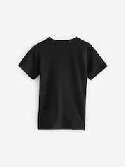 Black/Charcoal Grey Thermal Short Sleeve T-Shirts 2 Pack (2-16yrs) - Image 3 of 6