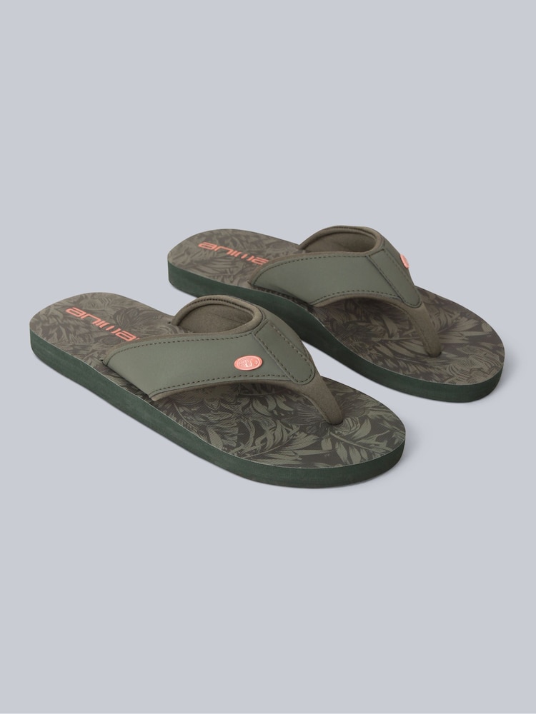 Verde oscuro - Chanclas Swish para mujer de Animal - Imagen 1 de 5 Verde oscuro - Chanclas Swish para mujer de Animal - Imagen 1 de 5