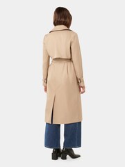 Forever New Cream Payton Petite Soft Trench Coat - Image 4 of 5