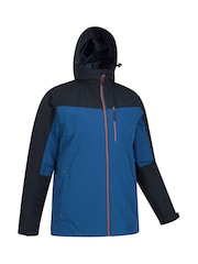 Mountain Warehouse Blue Brisk Extreme Mens Waterproof Jacket - Image 2 of 4