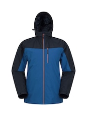 Mountain Warehouse Blue Brisk Extreme Mens Waterproof Jacket - Image 4 of 4