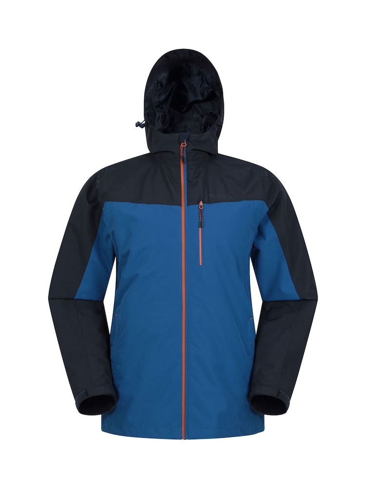 Mountain Warehouse Blue Brisk Extreme Mens Waterproof Jacket - Image 4 of 4
