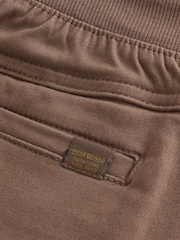 Marron fauve - Pantalon Pull-On à Taille Côtelée (3-16ans) - Image 4 of 5