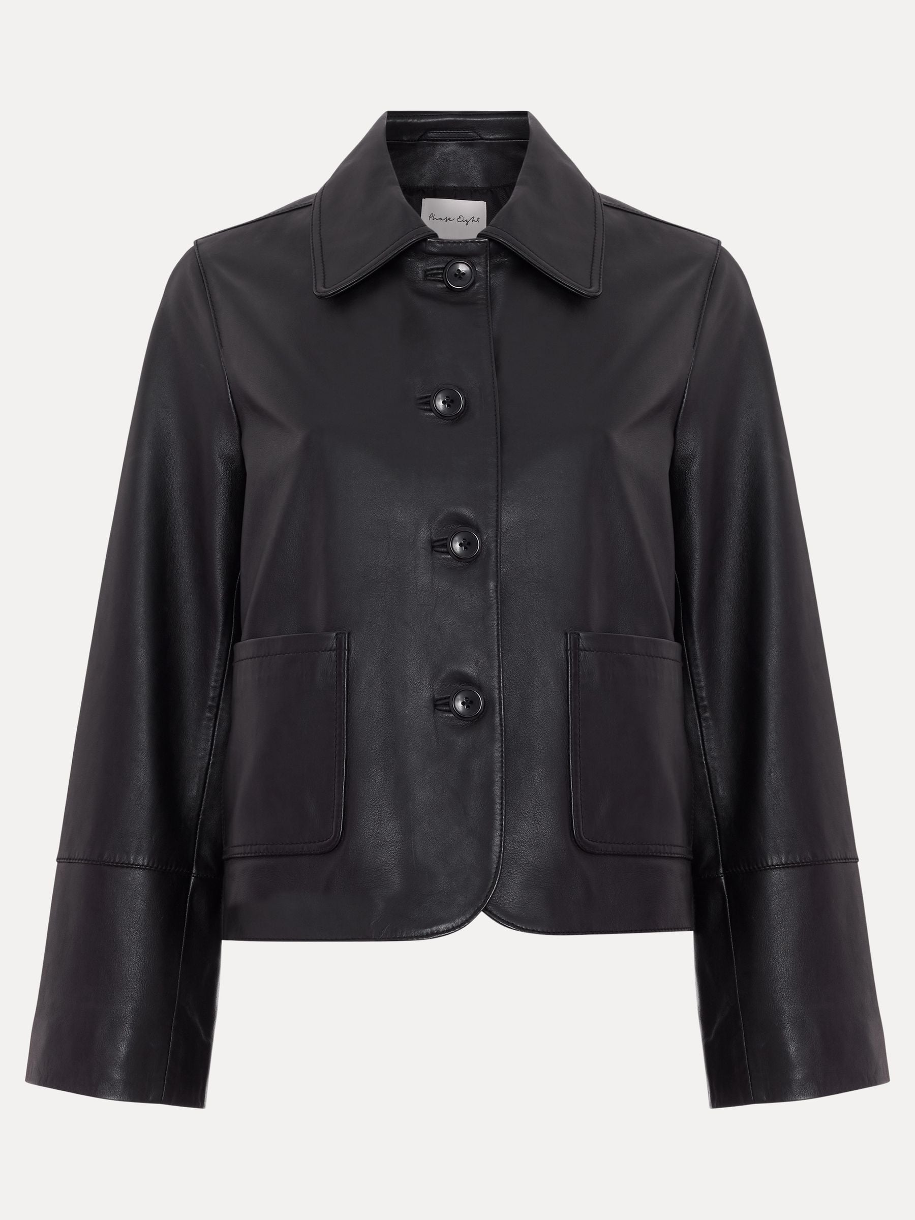 Buy Phase Eight Black Pippa Leather Jacket from Next South Africa