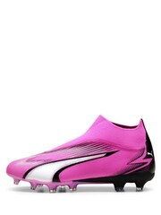 Puma Pink Mens Ultra Match Fg/AG Laceless Football Boots - Image 3 of 6