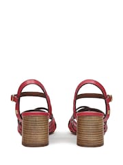Radley London Crossways Road Weave Block Heeled Sandals - Image 3 of 4