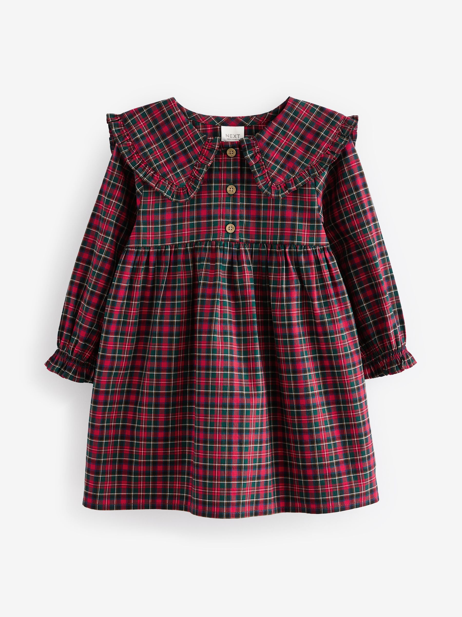 Red tartan dress next store
