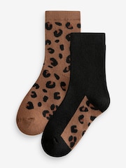 Leopard 2 Pack Thermal Boot Socks - Image 1 of 3
