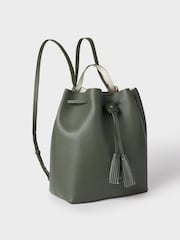 Verde - Negra de cuero The Lucia de Osprey London - Imagen 4 de 8