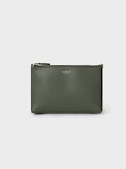 Verde - Negra de cuero The Lucia de Osprey London - Imagen 6 de 8