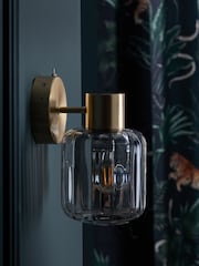 Brass Jensen Rechargeable Wireless Wall Light - Image 2 of 5