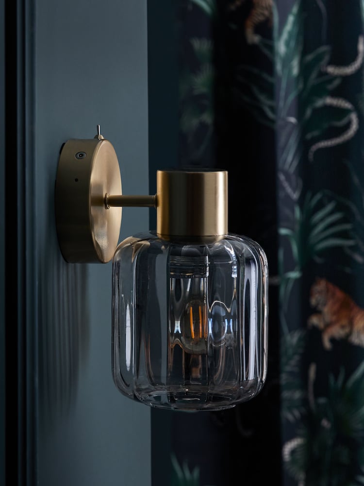 Brass Jensen Rechargeable Wireless Wall Light - Image 2 of 5