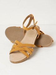 FatFace Beth Yellow Sandals - Image 2 of 3