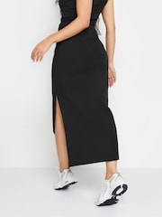 PixieGirl Petite Black Maxi Skirt With Split - Image 3 of 4