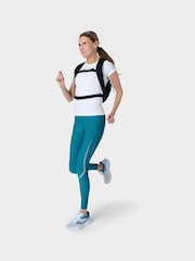 Sweaty Betty Reef Teal Blue Full Length Zero Gravity Illuminate Run Leggings - Image 3 of 5