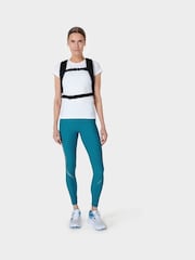 Sweaty Betty Reef Teal Blue Full Length Zero Gravity Illuminate Run Leggings - Image 4 of 5