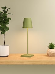 SolarCentre Green Jour USB Solar Rechargeable Outdoor Table Lamp - Image 1 of 4