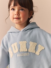 Blue Hoodie And Wide Leg Joggers Set (3mths-7yrs) - Image 4 of 9
