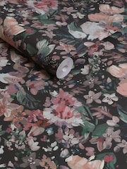 Multi Rustic Romantic Floral 10M Wallpaper - Image 5 of 6