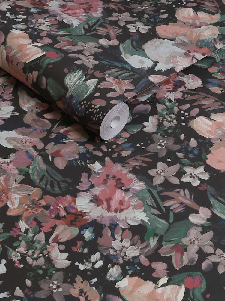 Multi Rustic Romantic Floral 10M Wallpaper - Image 5 of 6