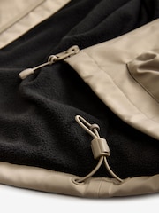 Dark Stone Zip Through Hooded Waterproof Jacket - Image 15 of 15