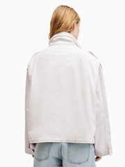 AllSaints Grey Amelia Jacket - Image 7 of 8
