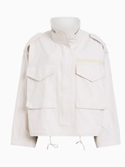 AllSaints Grey Amelia Jacket - Image 8 of 8