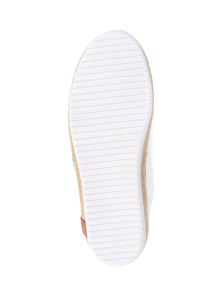 Blanco - Jones Bootmaker Milan Leather Espadrille Flats - Imagen 5 de 5 Blanco - Jones Bootmaker Milan Leather Espadrille Flats - Imagen 5 de 5