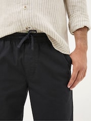 FatFace Seaton Black Ripstop Pull On Shorts - Image 4 of 5