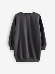 Rolling Stones Charcoal Grey License Oversized Sweatshirt (3-16yrs) - Image 6 of 9