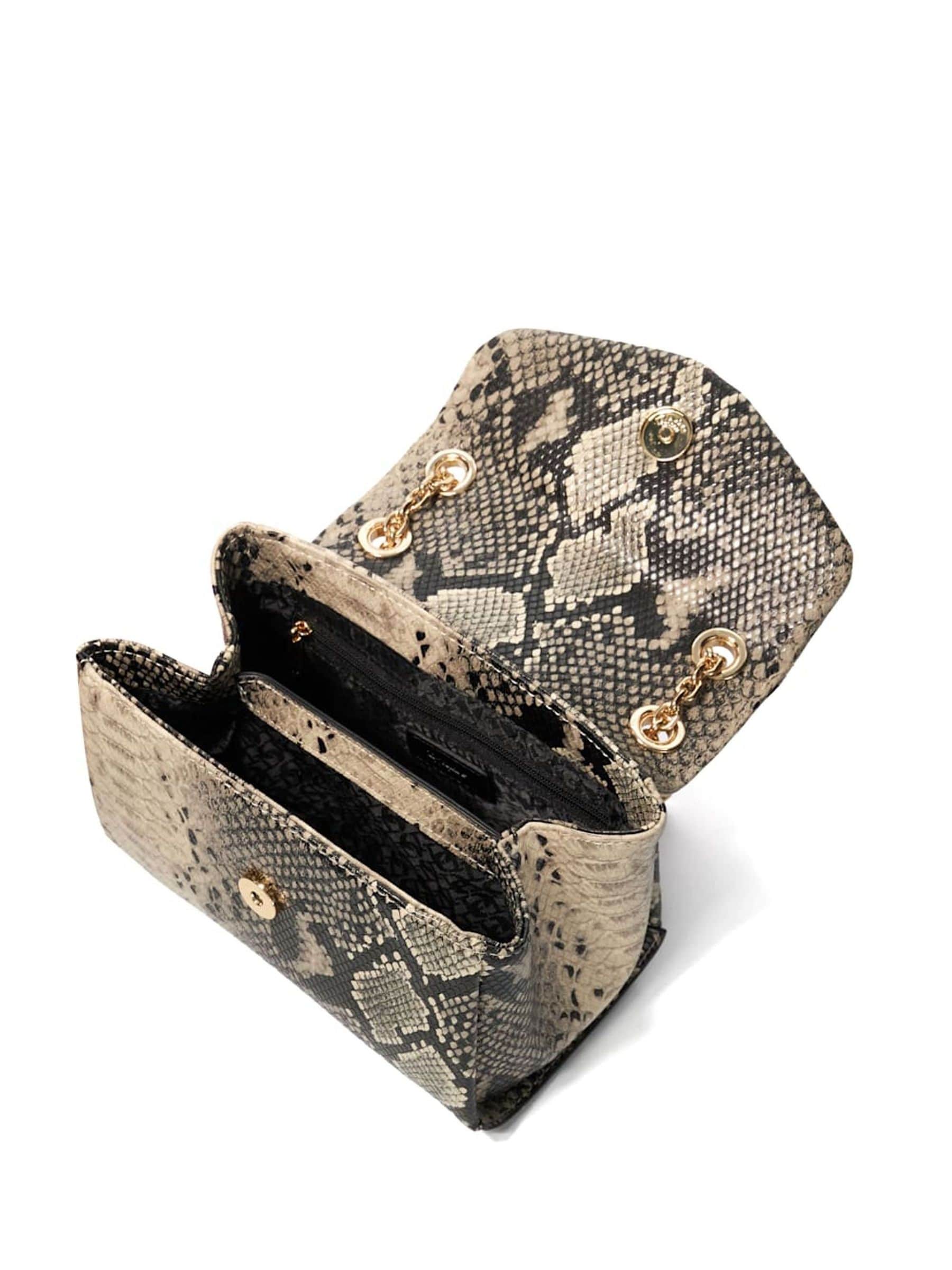 Dune snakeskin bag hotsell