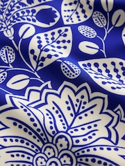Boden Blue Cross Front Halter Swimsuit - Image 6 of 6