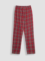 JoJo Maman Bébé Mens Check Woven Pyjamas Set - Image 5 of 5