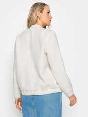 Long Tall Sally Bomberjacke aus Bouclé-Material (Große Größe) - Bild 3 von 4