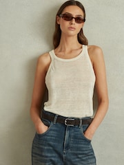 Reiss Chocolate Carrie Suede Belt - Image 2 of 4