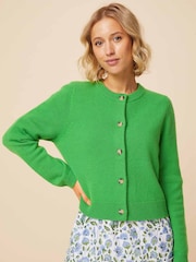 Aspiga Green Brittany Cardigan - Image 1 of 4