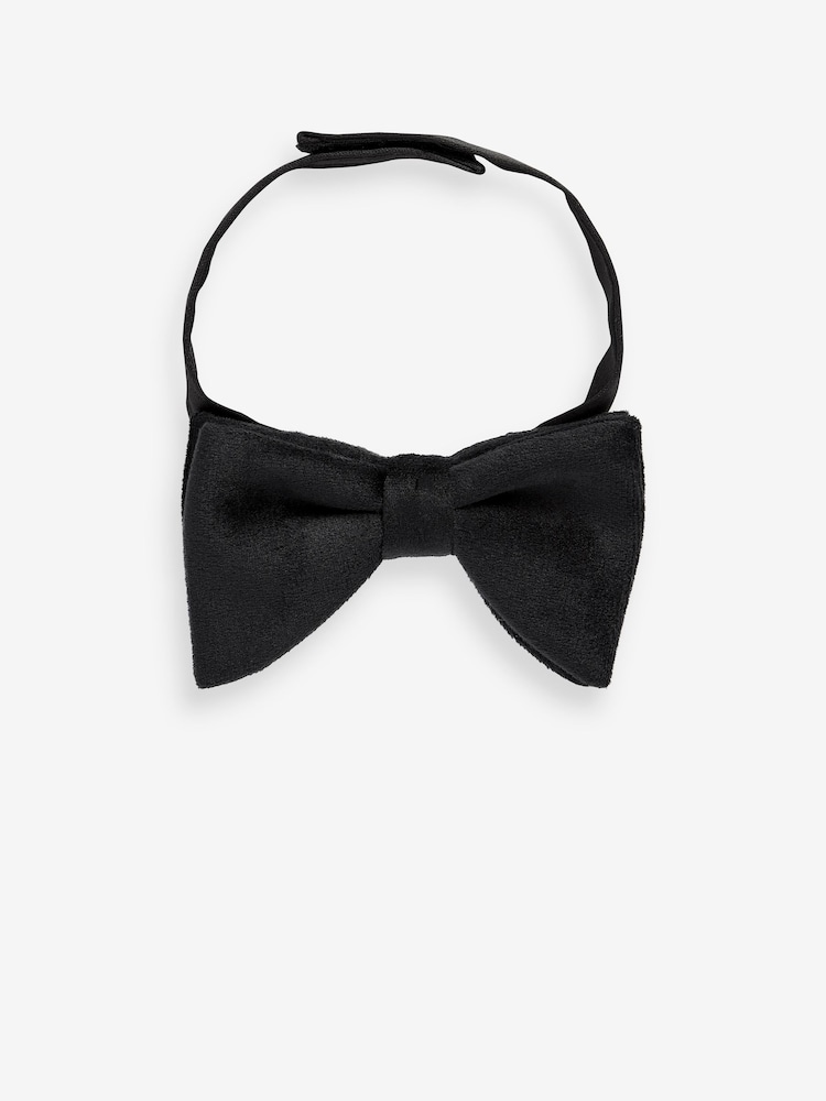 Black Velvet Bowtie (1-16yrs) - Image 1 of 4