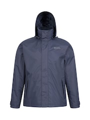 Azul - Mountain Warehouse Mens Fell 3-In-1 Water Resistant Jacket - Imagen 5 de 5