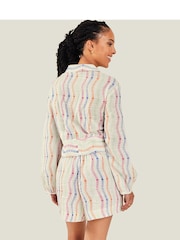 Accessorize White Stripe Shorts - Image 2 of 4