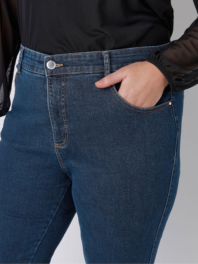 Evans Curve Fit Bootcut Ground Jeans - Image 5 of 5