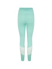 Pour Moi Green Energy Full Length Mesh Panel Sports Leggings - Image 5 of 5
