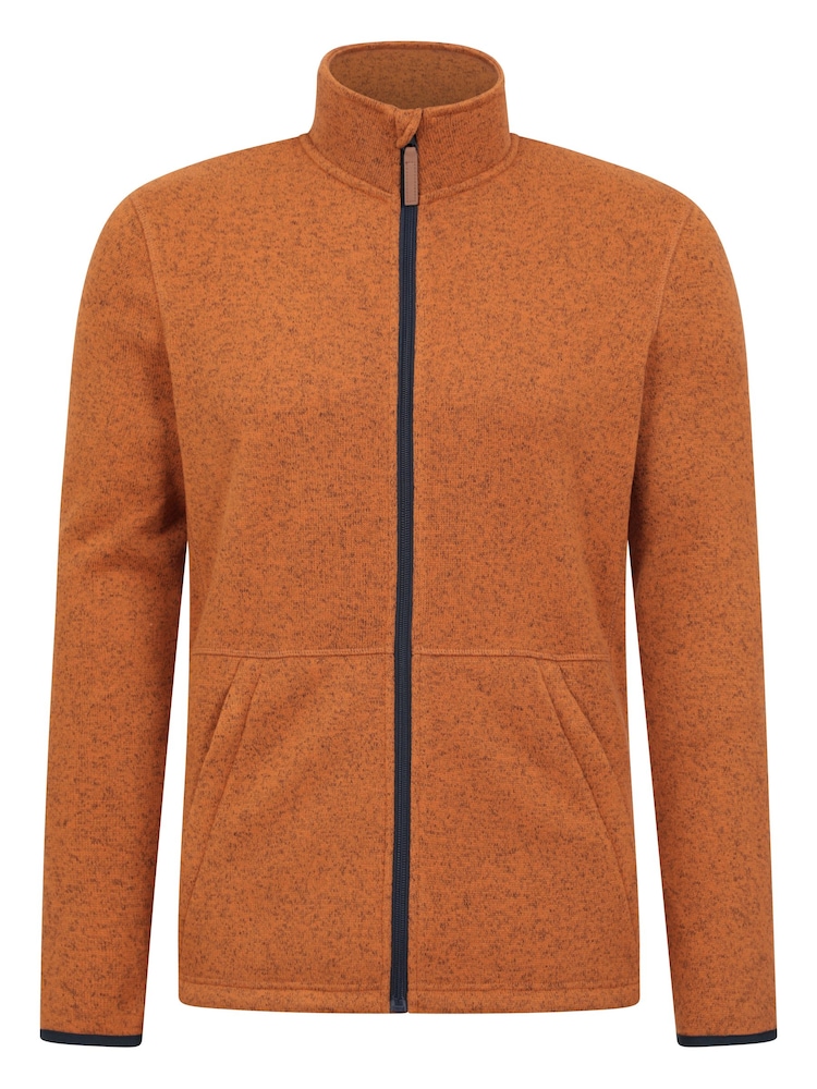 Mountain Warehouse Yellow Mens Idris III Full-Zip Fleece - Image 1 of 5 Mountain Warehouse Yellow Mens Idris III Full-Zip Fleece - Image 1 of 5