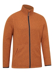 Mountain Warehouse Yellow Mens Idris III Full-Zip Fleece - Image 2 of 5