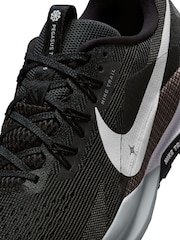 Nike Black ReactX Pegasus Trail 5 Running Trainers - Image 12 of 13