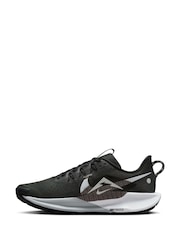 Nike Black ReactX Pegasus Trail 5 Running Trainers - Image 6 of 13
