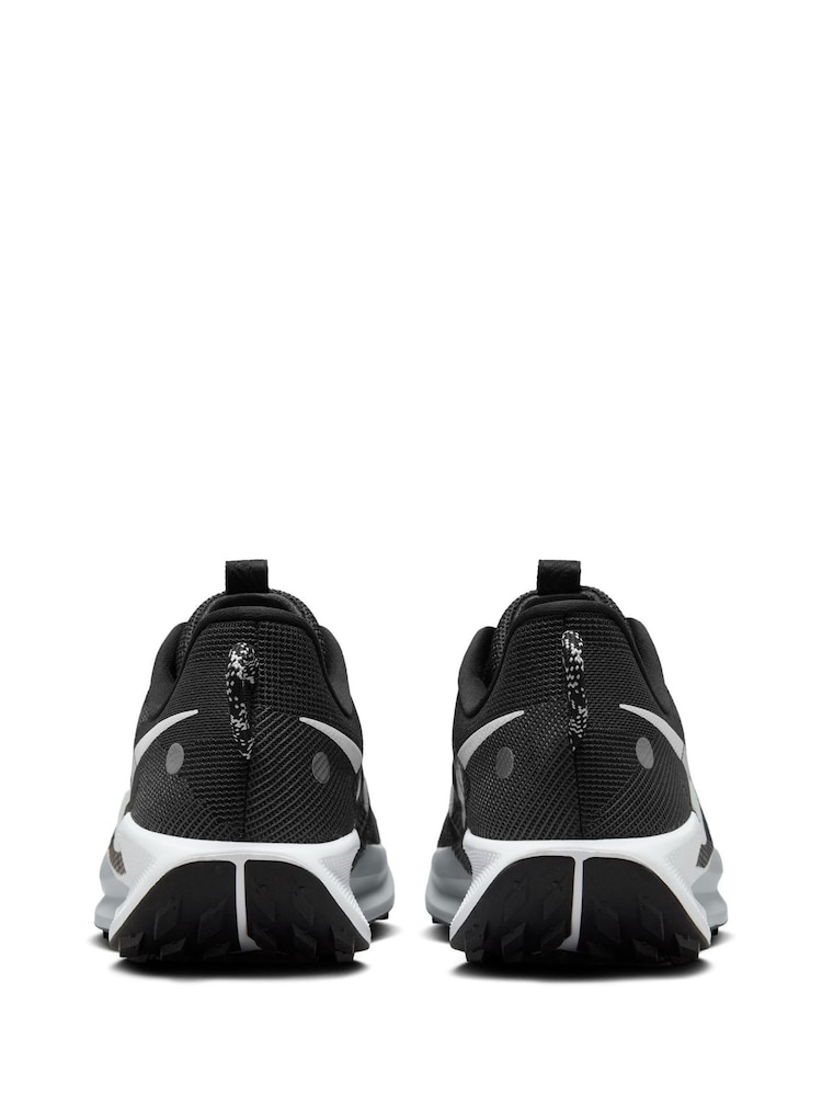 Nike Black ReactX Pegasus Trail 5 Running Trainers - Image 8 of 13