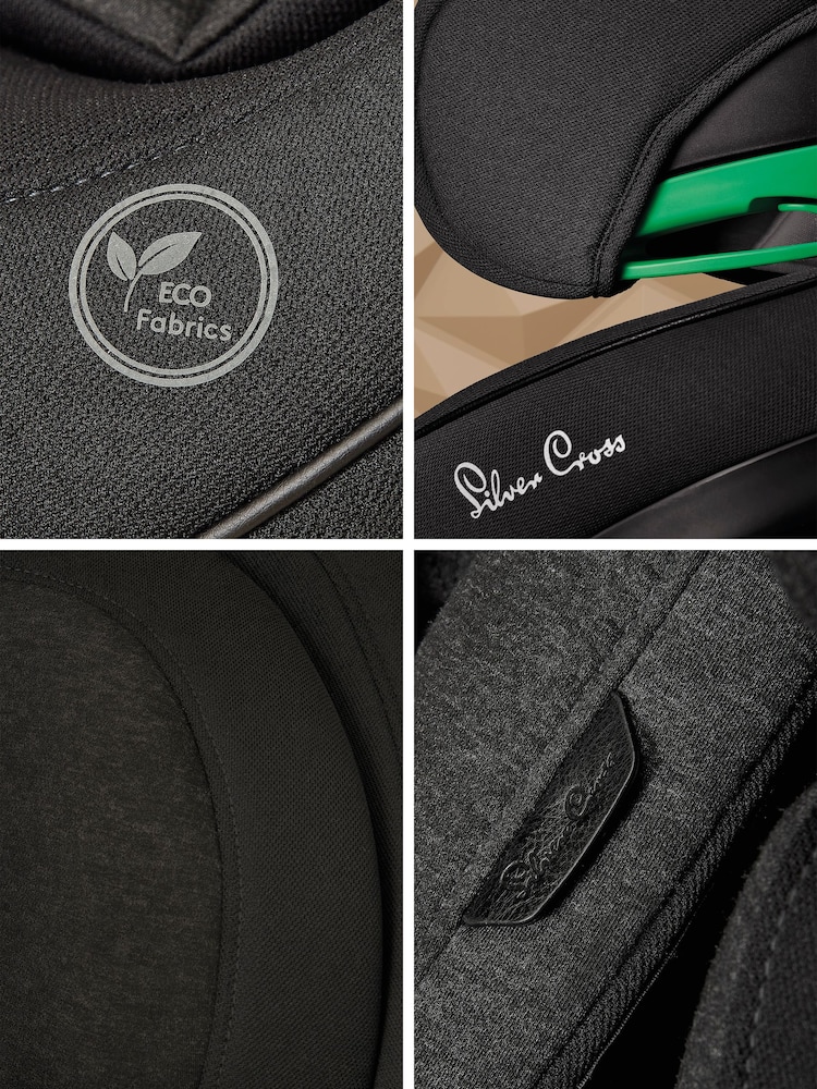 Silver Cross Black Balance i-Size Car Seat - Image 6 of 6