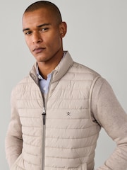 Hackett Brown Ultra Lightweight Gilet - Image 3 of 7