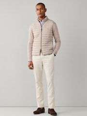 Hackett Brown Ultra Lightweight Gilet - Image 6 of 7